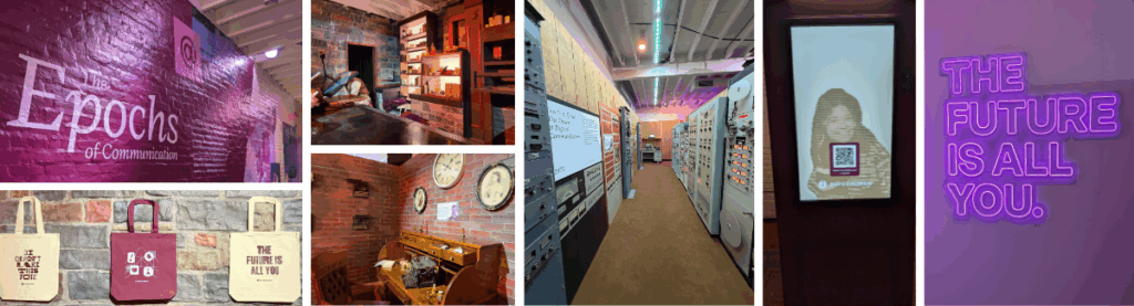 immersive brand activation at SXSW showing evolution of communication